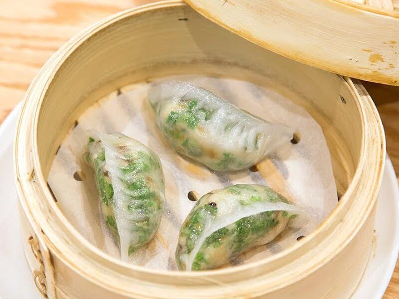 Cilantro and Shrimp Dumplings (3pcs)
