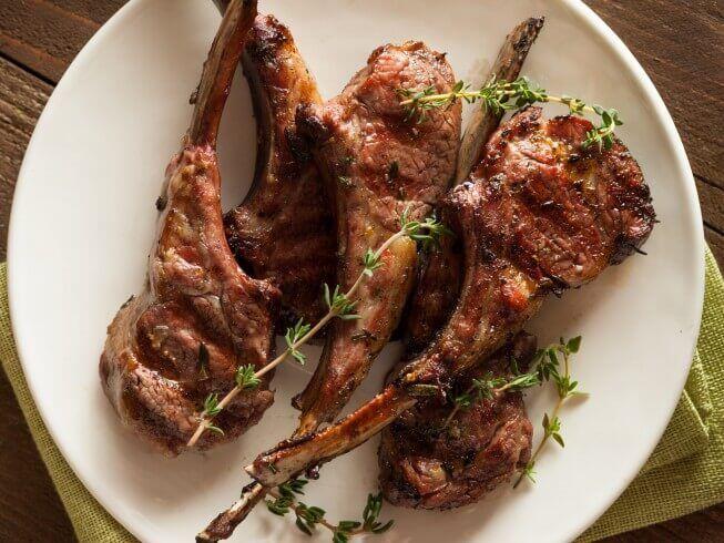 Honey Glazed Lamb Chop