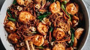 Xo Sauce Stir Fried Seafood Udon Nooles